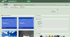 Desktop Screenshot of icharge.deviantart.com