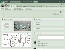 Tablet Screenshot of nt5us.deviantart.com