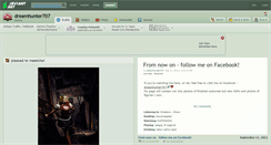 Desktop Screenshot of dreamhunter707.deviantart.com