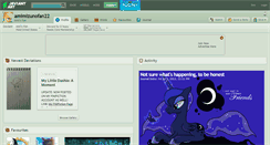 Desktop Screenshot of amimizunofan22.deviantart.com