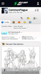 Mobile Screenshot of commonplague.deviantart.com