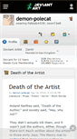 Mobile Screenshot of demon-polecat.deviantart.com