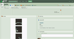 Desktop Screenshot of kalsifer.deviantart.com