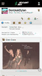 Mobile Screenshot of dontaskdylan.deviantart.com