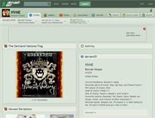 Tablet Screenshot of nvme.deviantart.com