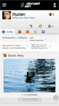 Mobile Screenshot of illuzian.deviantart.com