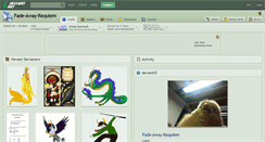 Desktop Screenshot of fade-away-requiem.deviantart.com