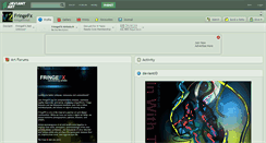 Desktop Screenshot of fringefx.deviantart.com