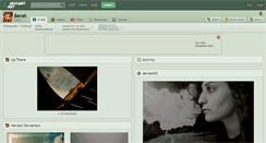 Desktop Screenshot of benet.deviantart.com