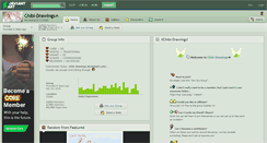 Desktop Screenshot of chibi-drawings.deviantart.com