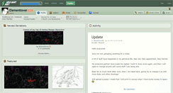 Desktop Screenshot of elementlover.deviantart.com