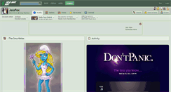 Desktop Screenshot of jessfox.deviantart.com