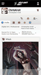 Mobile Screenshot of chriskroll.deviantart.com