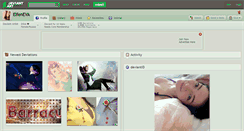 Desktop Screenshot of elfeneva.deviantart.com