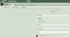 Desktop Screenshot of musheen.deviantart.com