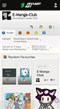 Mobile Screenshot of e-manga-club.deviantart.com