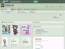 Tablet Screenshot of e-manga-club.deviantart.com