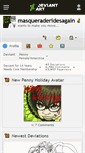 Mobile Screenshot of masqueraderidesagain.deviantart.com