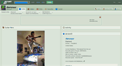 Desktop Screenshot of diamosaur.deviantart.com