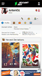 Mobile Screenshot of antenoz.deviantart.com