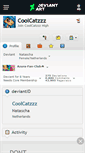 Mobile Screenshot of coolcatzzz.deviantart.com