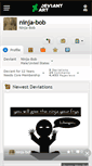 Mobile Screenshot of ninja-bob.deviantart.com