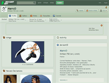 Tablet Screenshot of marrco.deviantart.com