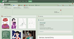 Desktop Screenshot of ginnyangel.deviantart.com