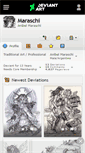 Mobile Screenshot of maraschi.deviantart.com