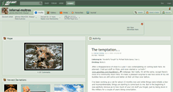 Desktop Screenshot of infernal-moltres.deviantart.com