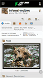 Mobile Screenshot of infernal-moltres.deviantart.com