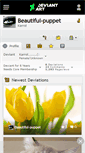 Mobile Screenshot of beautiful-puppet.deviantart.com