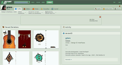 Desktop Screenshot of golara.deviantart.com