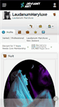 Mobile Screenshot of laudanummaryluxe.deviantart.com