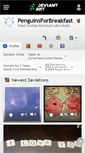 Mobile Screenshot of penguinsforbreakfast.deviantart.com