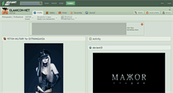 Desktop Screenshot of glamicon-net.deviantart.com