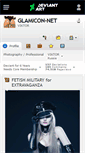 Mobile Screenshot of glamicon-net.deviantart.com