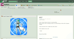 Desktop Screenshot of anyallyn.deviantart.com