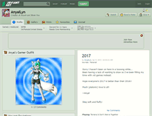 Tablet Screenshot of anyallyn.deviantart.com