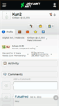 Mobile Screenshot of kun2.deviantart.com