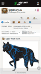 Mobile Screenshot of ippiki-ryuu.deviantart.com