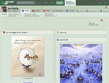 Tablet Screenshot of mr-piapia.deviantart.com