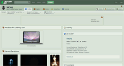 Desktop Screenshot of int3nz.deviantart.com