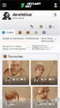 Mobile Screenshot of daveisblue.deviantart.com