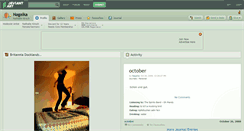 Desktop Screenshot of nagaika.deviantart.com