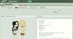Desktop Screenshot of leranamirobin.deviantart.com