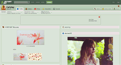 Desktop Screenshot of carlytay.deviantart.com