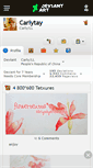 Mobile Screenshot of carlytay.deviantart.com