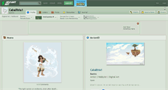 Desktop Screenshot of caballista1.deviantart.com