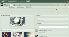 Desktop Screenshot of husz.deviantart.com